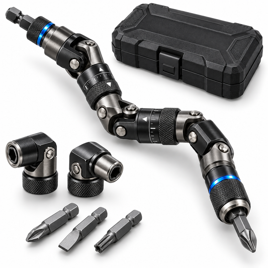 360° Articulating Tight-Space Drill Bit Extension Kit